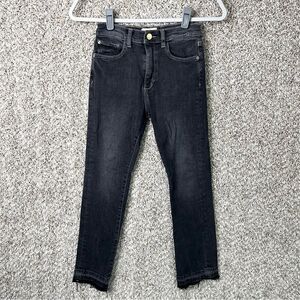 DL1961 Jeans Women’s 12 Emie High Rise Straight Leg Tornado Gray Denim